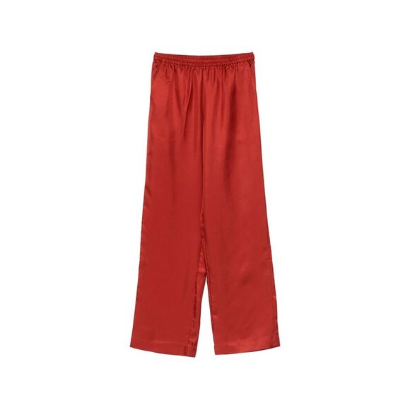 Lou Lou De Saison Red Trousers - Straight Trousers Women